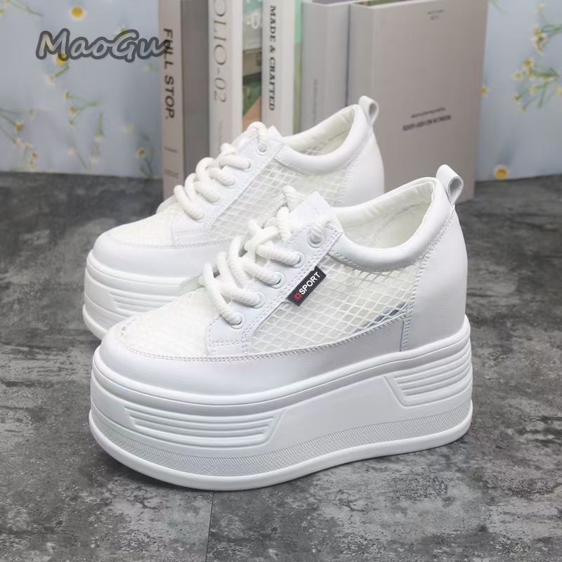 Wedge Espadrille Women - أحذية رياضية نسائية شبكية ذات نعل