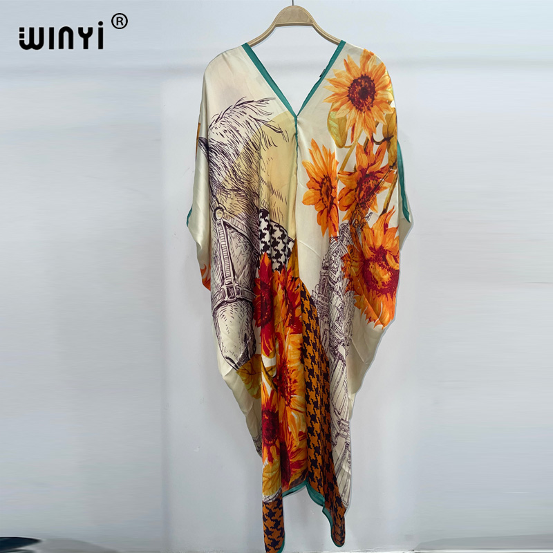 Cover Up Kaftan - وينيي 2023 فستان شاطئ موضة بوهيمية