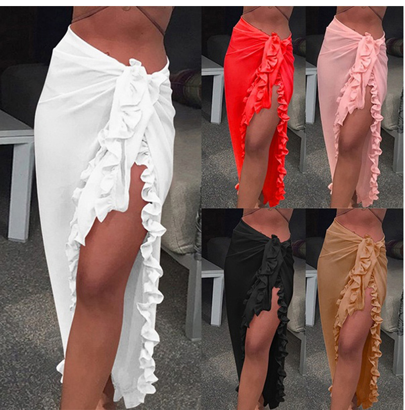Cover Up Kaftan - 5 ألوان كشكش ردائه للنساء 2024
