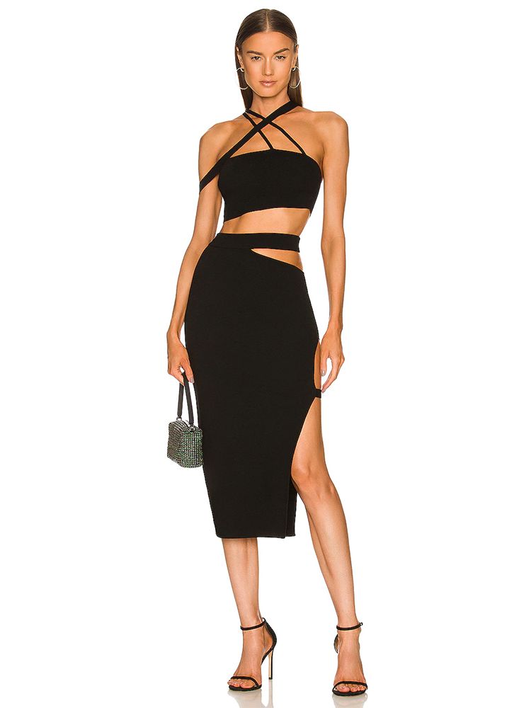 Crop Top Crochet - المرأة ضمادة دعوى 2022 الصيف 2