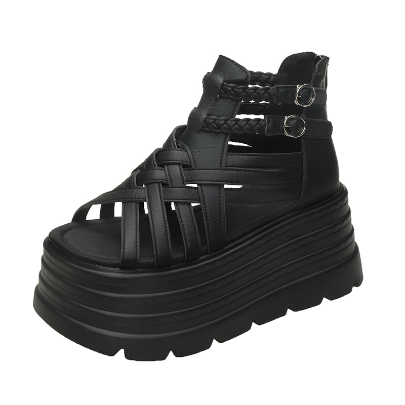 Wedge Espadrille Women - 8 سنتيمتر المصممين النساء الصيف الصنادل