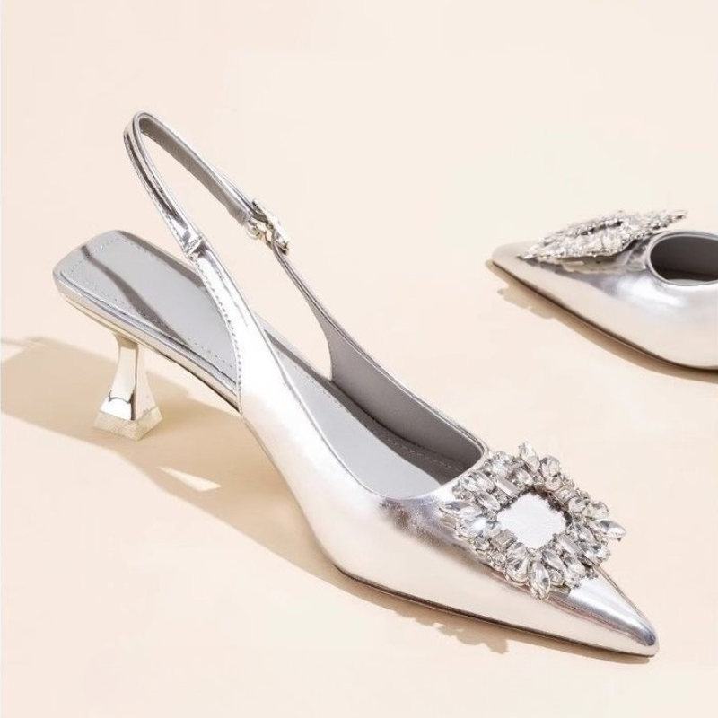 Sandal Strappy Heeled - الصيف النساء الصنادل أحذية نسائية جديدة