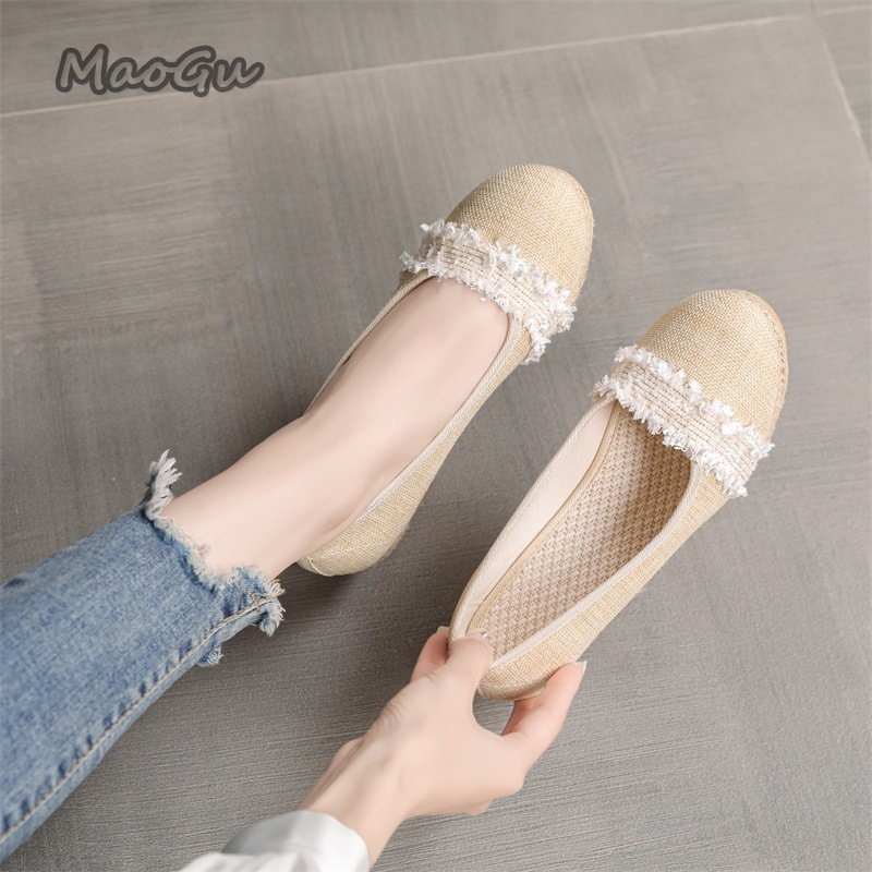 أحذية إسبادريل نسائية بكعب عري - مراجعة Wedge Espadrille Women وسعره