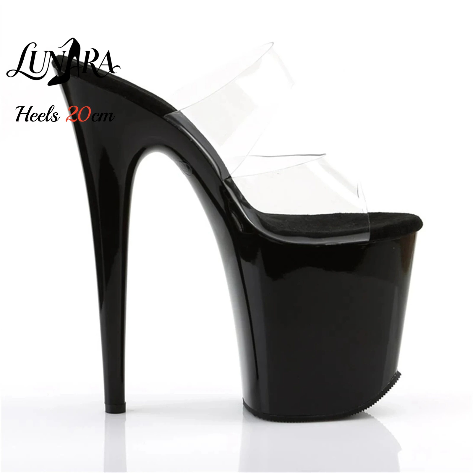 صنادل بكعب عالٍ للغاية 20 سم م - مراجعة Sandal Strappy Heeled وسعره