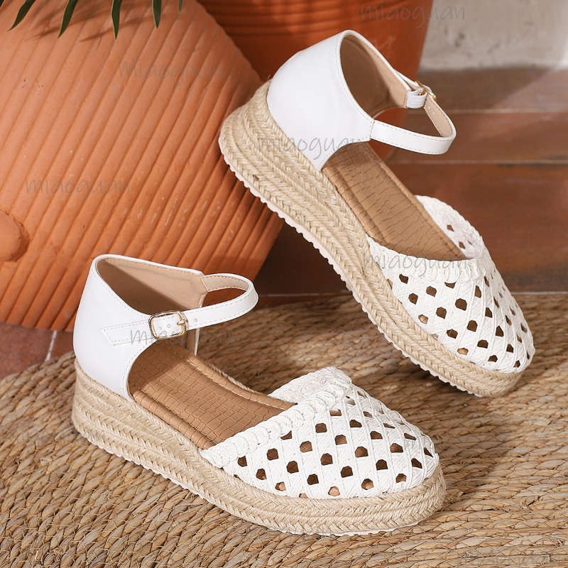 صنادل نسائية بوهو بكعب ويدج من - مراجعة Wedge Espadrille Women وسعره