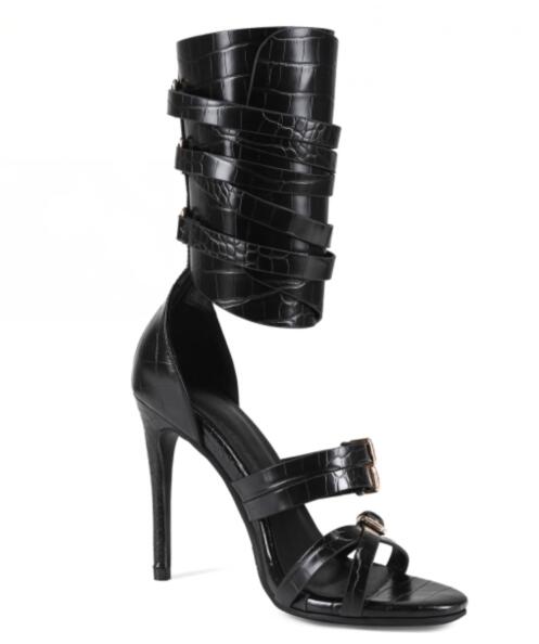 صنادل طويلة أنيقة للحفلات والم - مراجعة Sandal Strappy Heeled وسعره