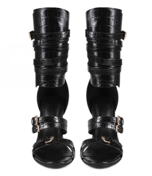 صنادل طويلة أنيقة للحفلات والم - مراجعة Sandal Strappy Heeled وسعره