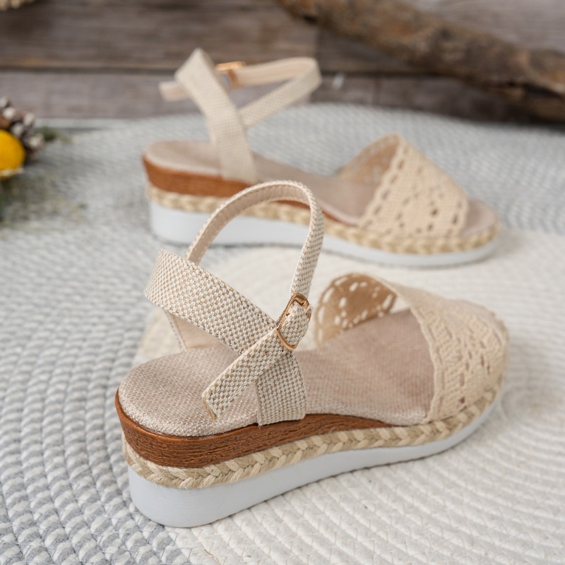 صنادل نسائية بكعب ويدج من الدا - مراجعة Wedge Espadrille Women وسعره