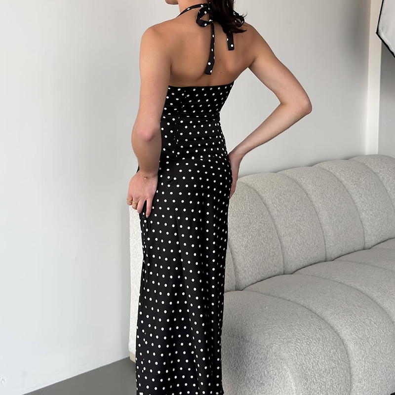 طقم من قطعتين: تنورة منقطة وبل - مراجعة Crop Top Crochet وسعره