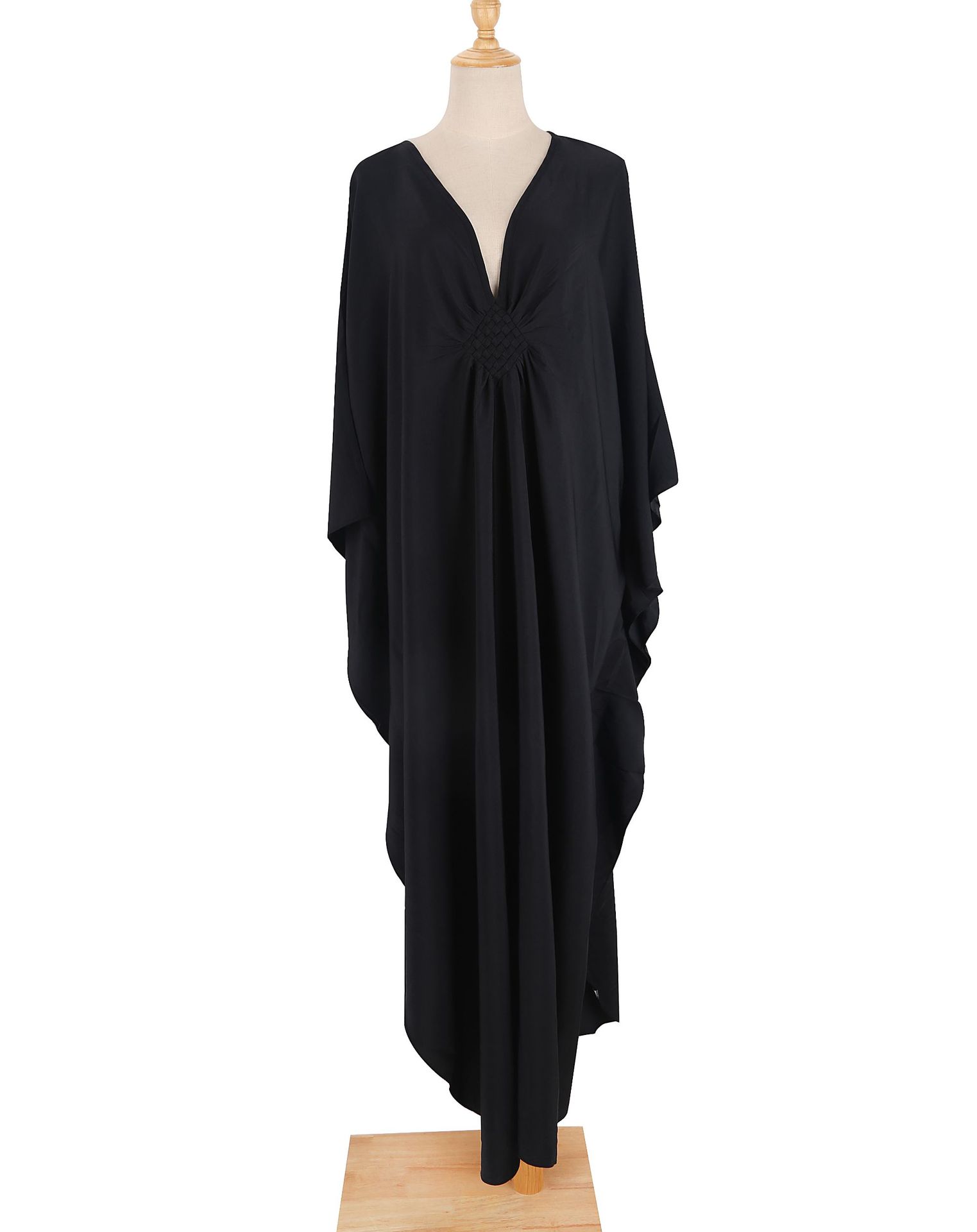 فساتين كافتان نسائية بلون موحد - مراجعة Cover Up Kaftan وسعره