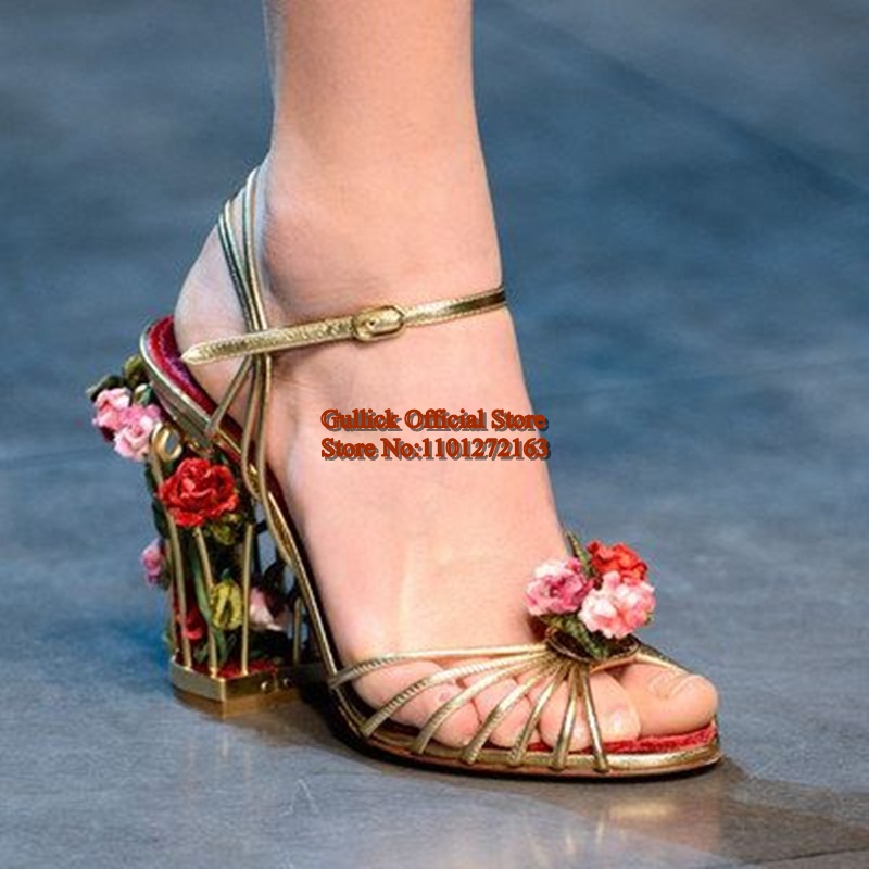 الفاخرة قفص الطيور النساء الصن - مراجعة Sandal Strappy Heeled وسعره