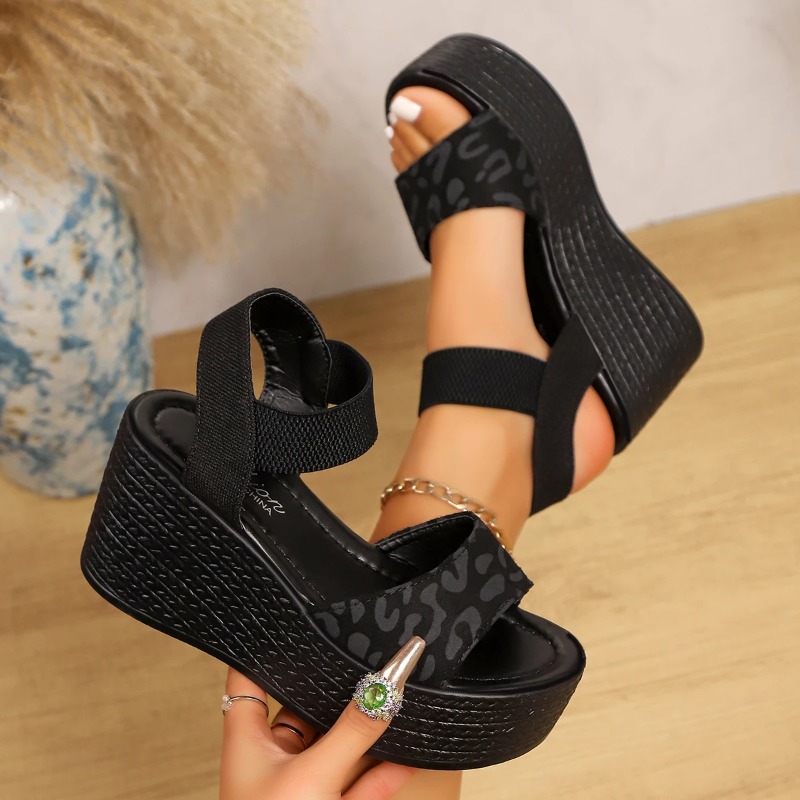 صنادل نسائية بكعب عالٍ ونعل سم - مراجعة Wedge Espadrille Women وسعره